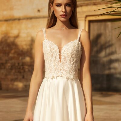 Vestidos de novia dos piezas